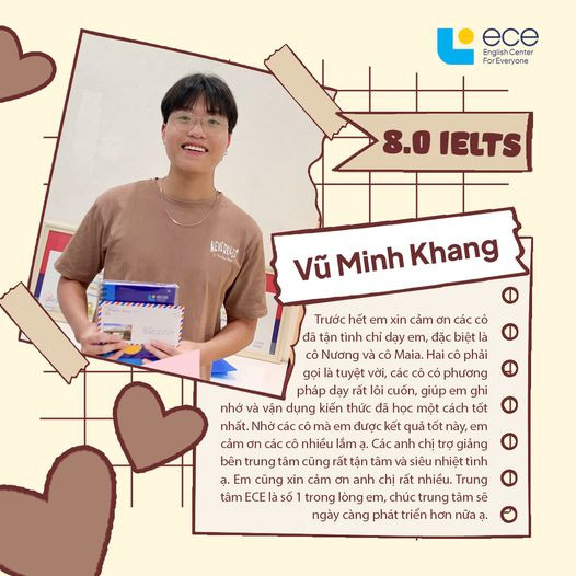 Học viên Vũ Minh Khang