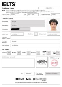 Học viên Nguyễn Duy Minh – Học viên lớp IA103
