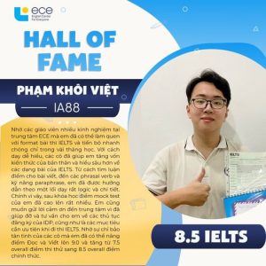 Học viên Phạm Khôi Việt – Lớp IA88