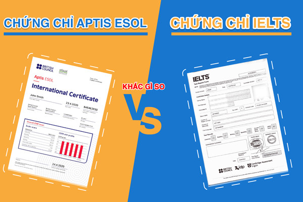 Những điểm khác biệt giữa Aptis và IELTS