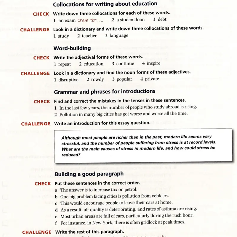 Nội Dung Cuốn Sách IELTS Advantage Writing Skills