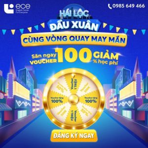 Sự kiện hái lộc đầu xuân tại ECE English