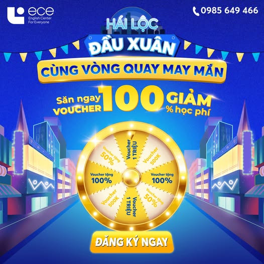 Sự kiện hái lộc đầu xuân tại ECE English