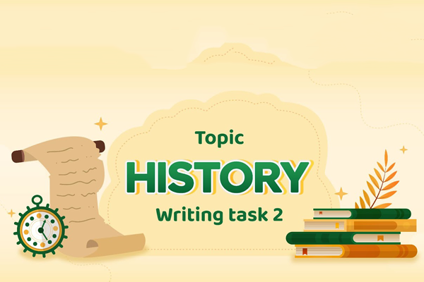 Topic history in writing task 2