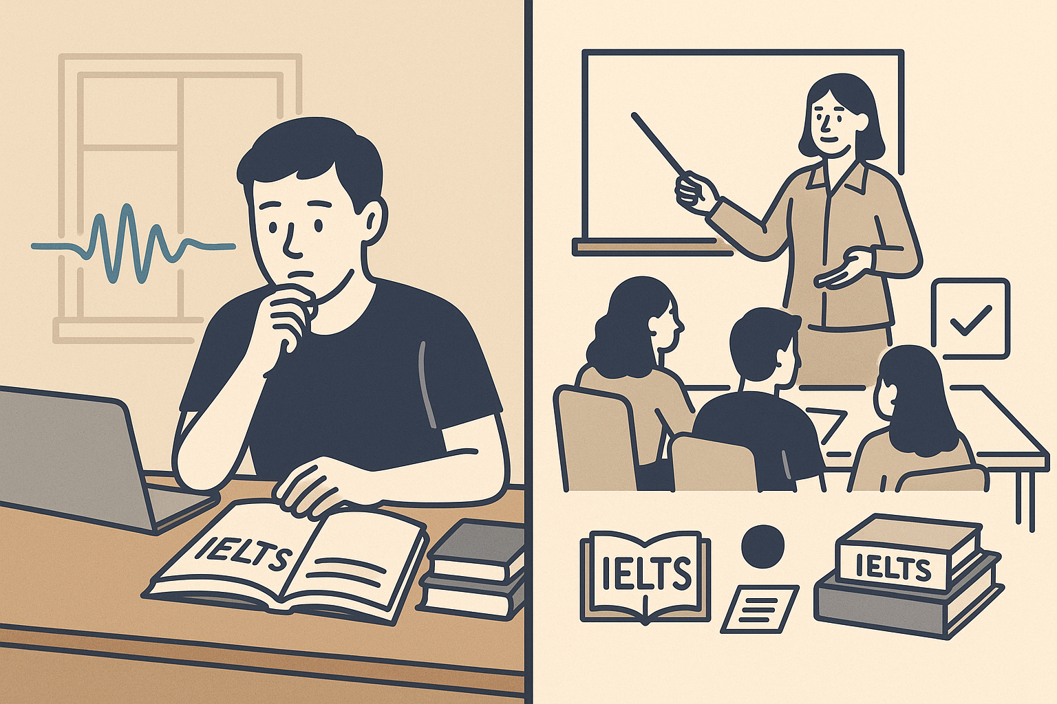 Nhược điểm khi tự học IELTS