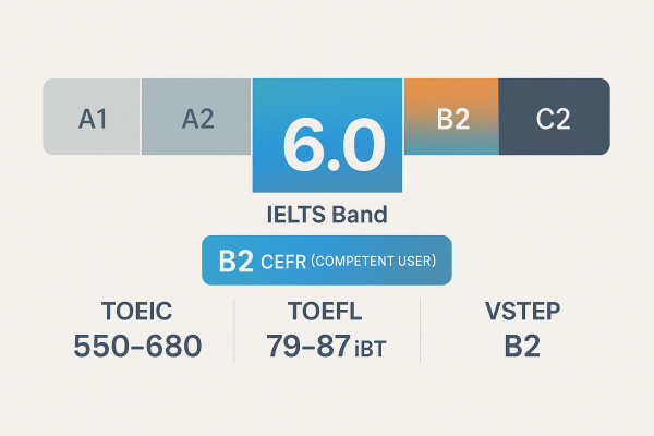 Tổng quan về trình độ 6.0 IELTS