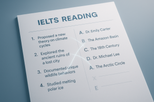Giải mã chi tiết cách làm dạng bài Matching Features trong IELTS Reading