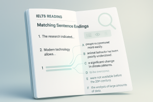 Chinh phục Matching Sentence Endings Reading: Kỹ thuật Simplify & Paraphrase