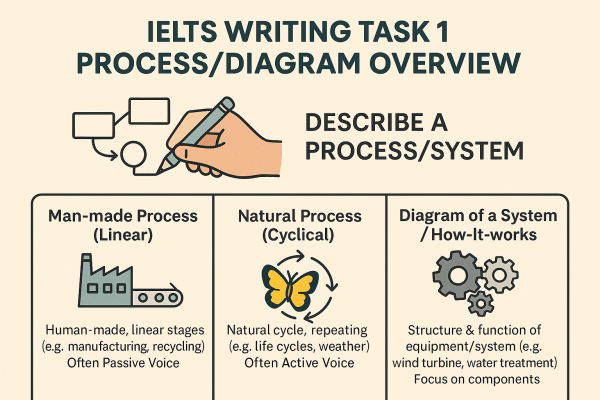 Dạng bài Process/ Diagram IELTS Writing Task 1