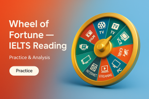 Wheel of Fortune IELTS: Phân tích chi tiết bài đọc về ngành giải trí