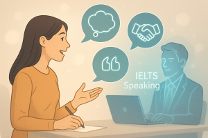 Các cụm từ ăn điểm trong IELTS Speaking kèm ví dụ chi tiết