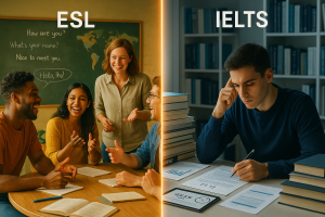 Nên học ESL hay IELTS? So sánh chi tiết & lời khuyên hữu ích cho bạn