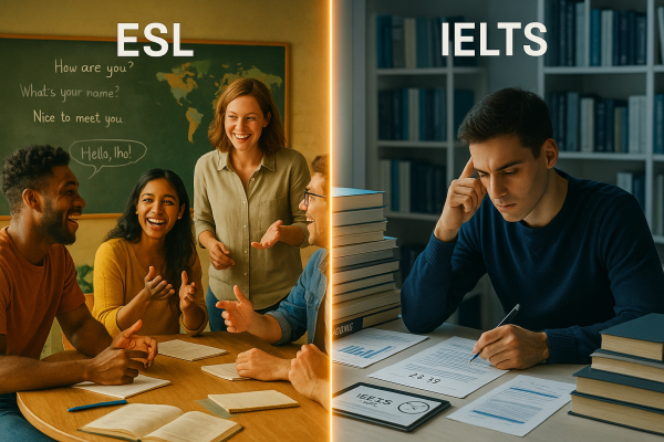 Nên học IELTS hay ESL?