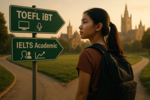 Du học Mỹ nên chọn TOEFL hay IELTS? So sánh chi tiết và thông tin cập nhật 2025