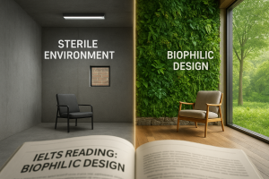 Giải đề IELTS Reading: Biophilic Design chi tiết từ A – Z
