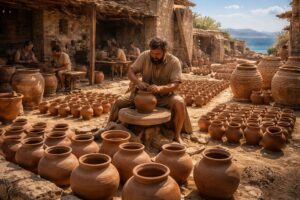 IELTS Reading: Pottery Production in Ancient Akrotiri